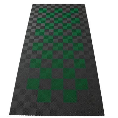Ramroxx Performance Bodenfliesen Garagenboden Floor 2,8mx5,6m Grau Grün Set2