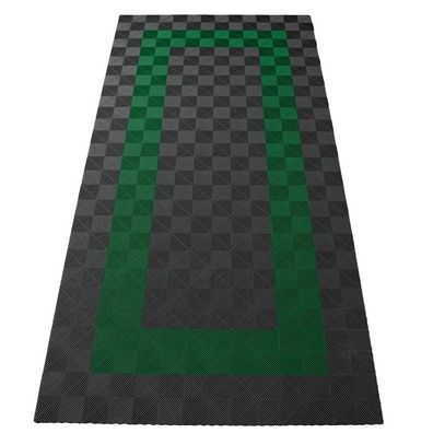 Ramroxx Performance Bodenfliesen Garagenboden Floor 2,8mx5,6m Grau Grün Set3