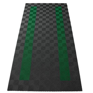 Ramroxx Performance Bodenfliesen Garagenboden Floor 2,8mx5,6m Grau Grün Set4