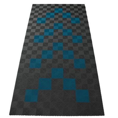 Ramroxx Performance Bodenfliesen Garagenboden Floor 2,8mx5,6m Grau Hellblau Set1
