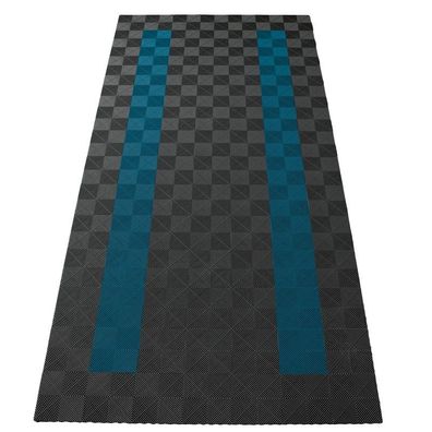 Ramroxx Performance Bodenfliesen Garagenboden Floor 2,8mx5,6m Grau Hellblau Set4