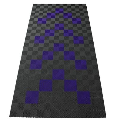 Ramroxx Performance Bodenfliesen Garagenboden Floor 2,8mx5,6m Grau Violett Set1