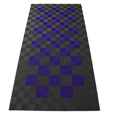 Ramroxx Performance Bodenfliesen Garagenboden Floor 2,8mx5,6m Grau Violett Set2