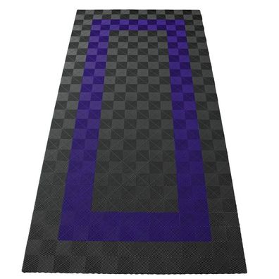 Ramroxx Performance Bodenfliesen Garagenboden Floor 2,8mx5,6m Grau Violett Set3