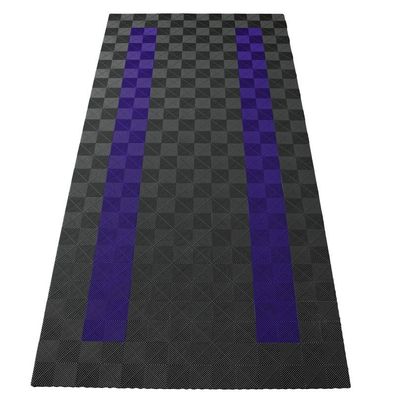 Ramroxx Performance Bodenfliesen Garagenboden Floor 2,8mx5,6m Grau Violett Set4
