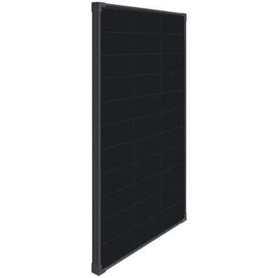 ECTIVE BSP 100 Black Slim Leistungsstarkes 100W Monokristallin Solarmodul