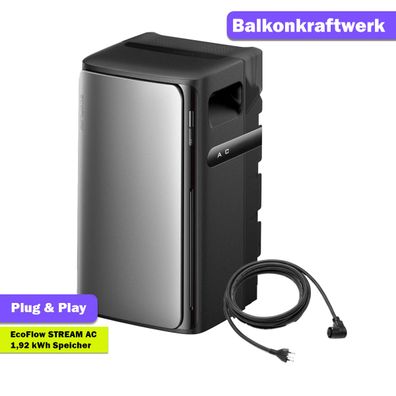 EcoFlow STREAM AC Erweiterungsspeicher für Balkonkraftwerke