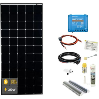 210W Daylight Wohnmobil Solaranlage SOLA Frame weiß
