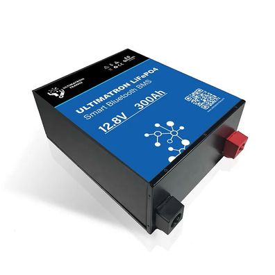 Ultimatron Lithium Batterie LiFePO4 12,8V 300Ah Smart BMS mit Bluetooth für Wohn