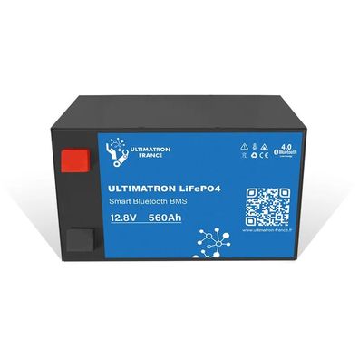 Ultimatron Lithium Batterie LiFePO4 12,8V 560Ah Smart BMS mit Bluetooth für W