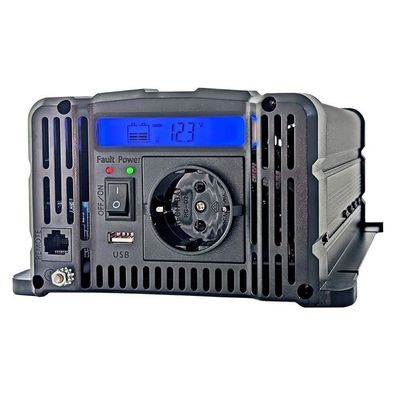 Wechselrichter 12V 230V 1000W Sinus BaSBa BW-1000-12 für Wohnmobil und Solar