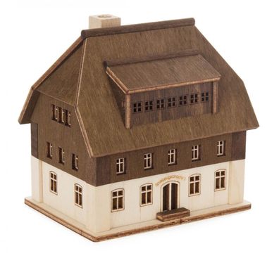 Lichterhaus Spielzeugschachtel OHNE Leuchtmittel Höhe 95mm NEU Weihnachtshaus