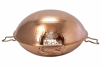 CopperGarden®" Cataplana ø30 cm Bräter | Kupfer gehämmert