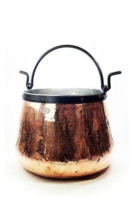 CopperGarden®" Kupferkessel 20 Liter | Handverzinnt