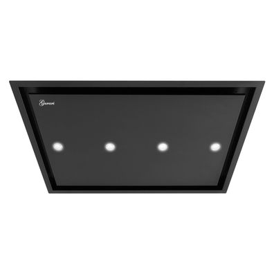 Gurari Deckenhaube GCH 791 BL Diamond Dunstabzugshaube 90 cm Schwarz 850 m³/h