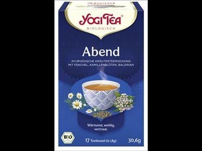 Yogi Tea®, Yogi Tea GmbH 3x Yogi Tea® Abend Bio 17x1,8g