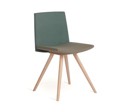 Zweifarbiger Esszimmer Stoffstuhl Designer Polsterstühle Edle Möbel