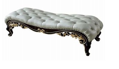 Sitzbank Bank Polstersitzbank Holzbank Luxuriöses Sitzmöbel Bank