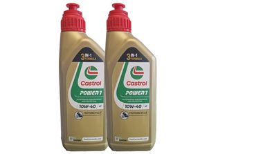 Castrol Power 1 10W-40 4T API SN JASO MA-2 2x1 Liter