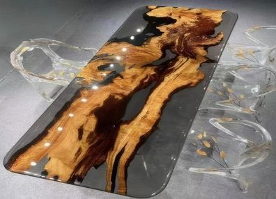 Luxuriöser Epoxidharztisch Designer Esszimmer Möbel Edle Tische