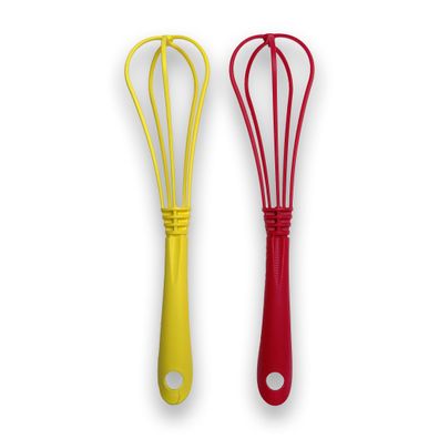 2er Set Fackelmann Schneebesen Rührbesen Schlagbesen Handrührer Kunststoff 30cm