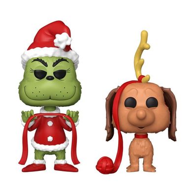 The Grinch(Anniversary) POP! Books Vinyl Figuren 2er-Pack Grin