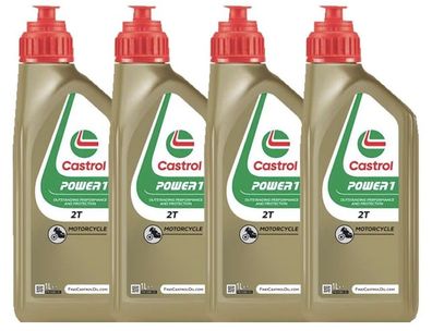 Castrol Power 1 2T API TC JASO FD ISO L-EGD 4x1 Liter