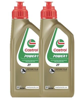 Castrol Power 1 2T API TC JASO FD ISO L-EGD 2x1 Liter