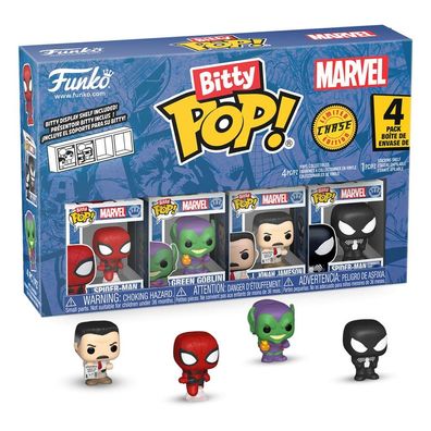 Spider-Man Bitty POP! Vinyl Figuren 4er-Pack Series 1 2 cm - F