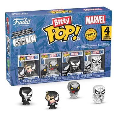 Spider-Man Bitty POP! Vinyl Figuren 4er-Pack Series 3 2 cm - F