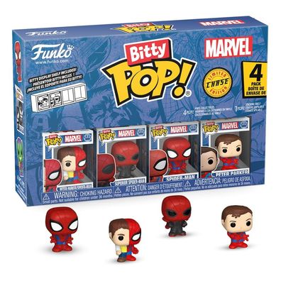 Spider-Man Bitty POP! Vinyl Figuren 4er-Pack Series 4 2 cm - F