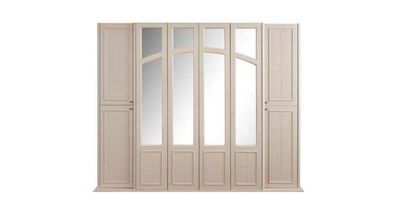 Kleiderschrank 6 türiger Schrank Schlafzimmer Möbel Kleiderschränke