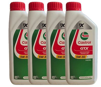 Castrol GTX 5W-30 C4 4x1 Liter RN 0720 MB 226.51 Motoröl