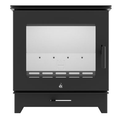 Kaminofen Hitze GATTO ME 5,5 kW Holzofen Stückholzkamin Stückholzofen BlmSchV II