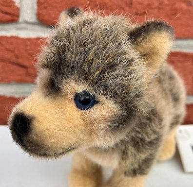 Kösen 5210 Wölfchen Wald Wolf Welpe Plüschtier Stofftier Braun 20cm NEU!