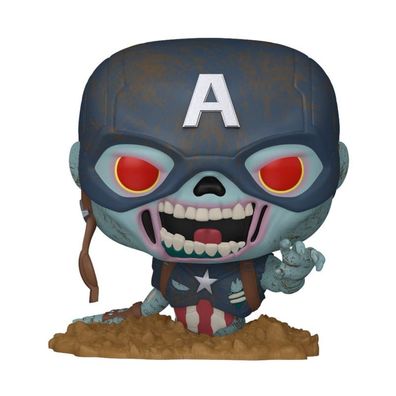Marvel Zombies POP! Vinyl Figur Captain America 9 cm - Funko