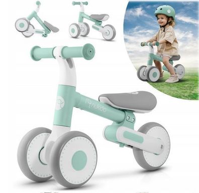 Leichtes Laufrad Dreirad Kinder Reiter Grün Qualität