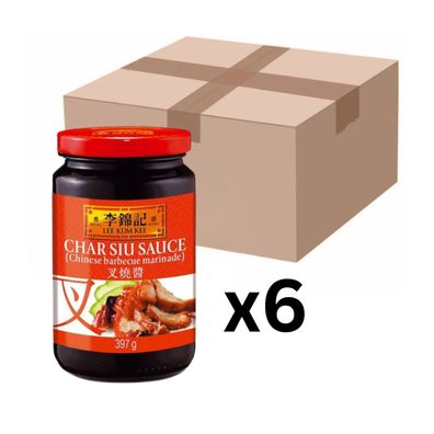 6er-Pack LEE KUM KEE Char Siu Sauce Grillmarinade 397g