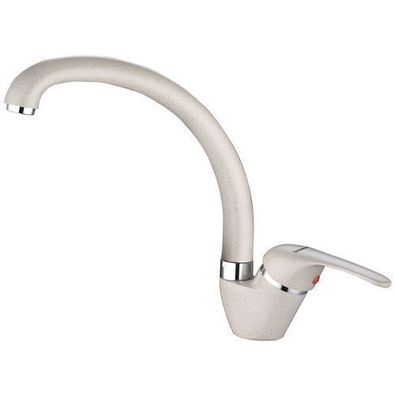 Küchenarmatur Wasserhahn INGA Küchenmischer für Küche in Beige Spültischarmatur