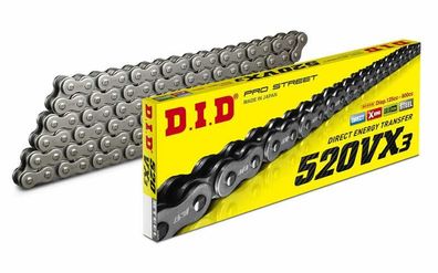 Did 520 VX3 Kette 118 Glieder X-Ring Antriebskette verstärkt chain Enduro