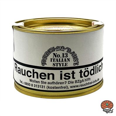 Torben Dansk No. 13 Italian Style Pfeifentabak Dose von Dan Tobacco 100g