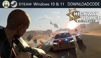 NEU PC Computer Spiel Highway Police Simulator für Windows 10 11 STEAM Download