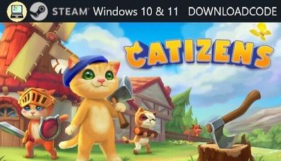NEU PC Computer Spiel Catizens für Windows 10 11 STEAM Download Code Game Key