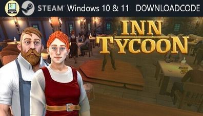 NEU PC Computer Spiel Inn Tycoon für Windows 10 11 STEAM Download Code Game Key