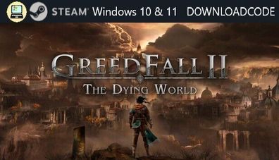 NEU PC Computer Spiel Greedfall II The Dying World für Windows 10 11 STEAM Code