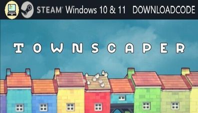 NEU PC Computer Spiel Townscaper für Windows 10 11 STEAM Download Code Game Key