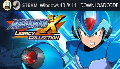 NEU PC Computer Spiel Mega Man X Legacy Collection für Windows 10 11 STEAM Code
