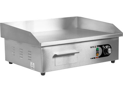 Gastro Grillplatte, glatt 3000W 555x430x230mm