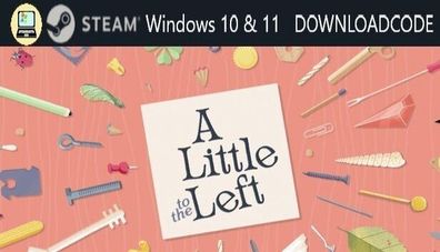 NEU PC Computer Spiel A Little to the Left für Windows 10 11 STEAM Download Code