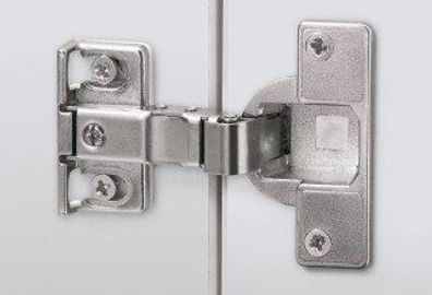 Hettich 72134 Kühlschrankumbauscharnier 95° ET 582 St / Zinkdruckguss vernickelt